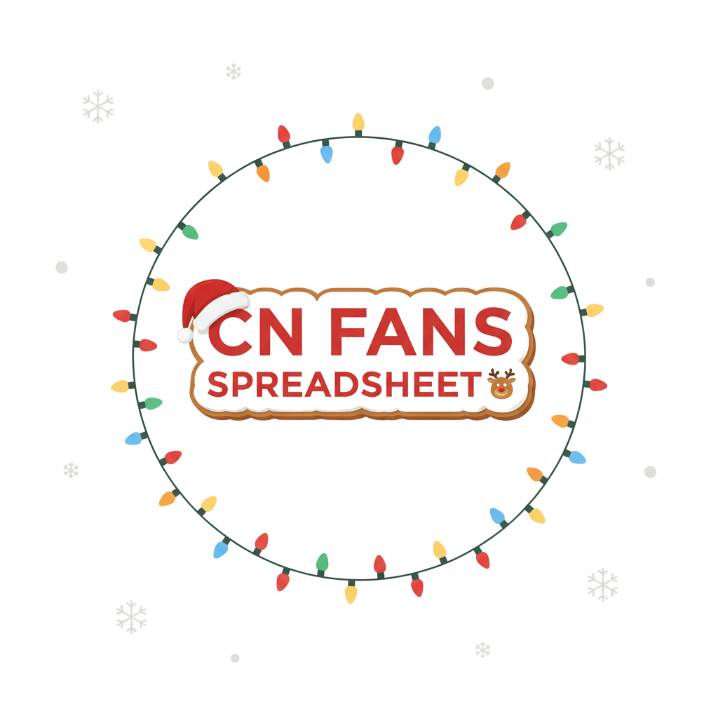 CNFans Spreadsheets